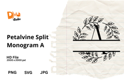 Petalvine Split Monogram Product Image 1