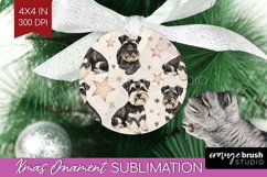 Cute Dogs Ornament PNG - Puppy PNG Sublimation Product Image 1