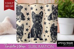 Cute Dogs Tumbler Wrap - Puppy Tumbler PNG Sublimation Product Image 1