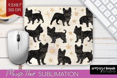 Cute Dogs Mouse Pad Sublimation - Puppy Mousepad PNG Product Image 1