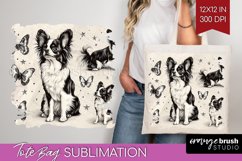 Cute Dogs Tote Bag - Puppy Tote Bag PNG Sublimation Product Image 1