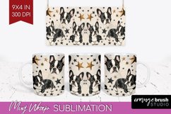 Cute Dogs Mug Wrap - Puppy Mug PNG Sublimation Product Image 1