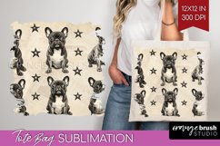 Cute Dogs Tote Bag - Puppy Tote Bag PNG Sublimation Product Image 1