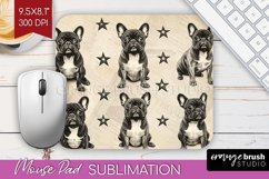 Cute Dogs Mouse Pad Sublimation - Puppy Mousepad PNG Product Image 1