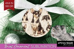Cute Dogs Ornament PNG - Puppy PNG Sublimation Product Image 1