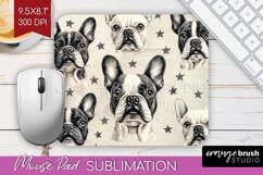 Cute Dogs Mouse Pad Sublimation - Puppy Mousepad PNG Product Image 1