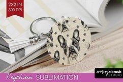 Cute Dogs Keychain PNG - Puppy Keychain Sublimation Product Image 1