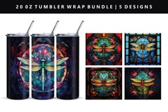 20oz Tumbler Wrap | Sublimation PNG Bundle Product Image 5