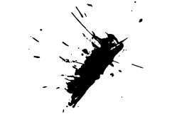 Droped blots and dots. Vector, PNG Product Image 2
