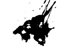 Droped blots and dots. Vector, PNG Product Image 3