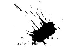 Droped blots and dots. Vector, PNG Product Image 5