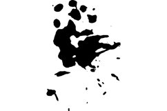 Droped blots and dots. Vector, PNG Product Image 6