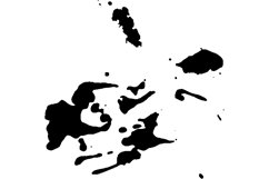Droped blots and dots. Vector, PNG Product Image 8