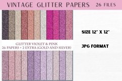 Glitter Digital Papers for Scrapbooking Product Image 1
