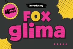 Fox Glima 4 Font Style Product Image 1