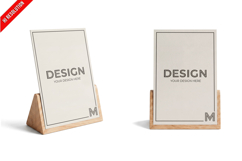Vertical Table Tent Card Product Image 1
