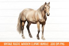 Vintage Rustic Wooden Clipart Product Image 1