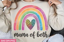 mama of both PNG, Mothers Day Sublimation PNG Product Image 2