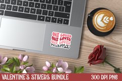 One loved mama Sticker, Skeleton Valent Product Image 1