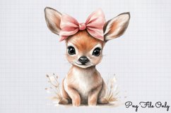 Retro Pink Christmas Sublimation Clipart PNG Product Image 1