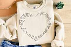 Fall Heart Svg | Thanksgiving Svg | Shirt Svg Product Image 2