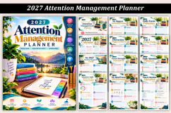 2027 Attention Management Planner Product Image 1