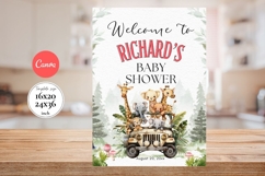 Baby Shower Welcome Sign Template 137 Product Image 2