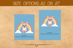 Chihuahua sympathy card, DIGITAL DOWNLOAD, Dog Sympathy card Product Image 3