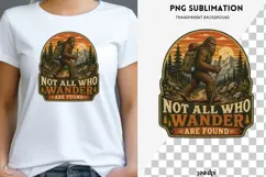 Big foot png design for T-shirts Product Image 1
