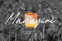 Managiri Aesthetic Brush Font Product Image 1