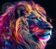 TUMBLER DESIGN LION - SUBLIMATION FILES TUMBLER WRAP Product Image 2