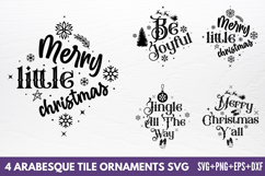 Arabesque Tile Ornaments SVG Product Image 1