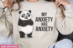 My Anxiety Has Anxiety PNG, Anxiety Sublimation PNG Product Image 2
