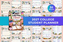 2027 College Student Planner Kdp interiors Product Image 1