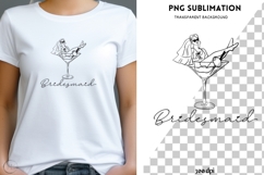 Bride png design for T-shirts Product Image 1