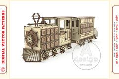 Advent calendar v46 - laser cut file - Glowforge ready file Product Image 1