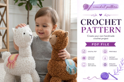 Llama Amigurumi Crochet Pattern PDF Product Image 4