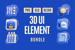 3D App UI Essentials Bundle Product Image 1