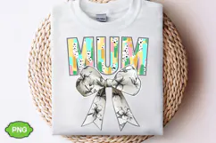 Floral Mum Coquette Bow PNG | Mother's Day PNG Product Image 2