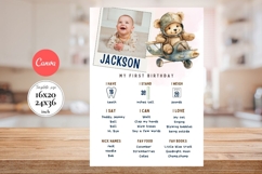 Baby Shower Welcome Sign Template 187 Product Image 1