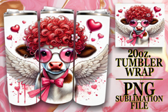 ENCHANTING JOY 20oz TUMBLER WRAP, Valentines Product Image 1