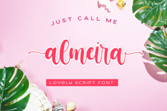 Almeira - Lovely Script Font Product Image 1