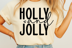Holly and Jolly SVG Product Image 1