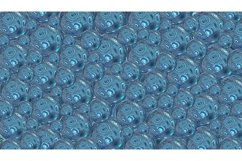 Abstract textured background of blue spheres Product Image 1