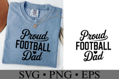 Proud Football Dad Svg | Game Day Svg | Shirt Svg Product Image 2