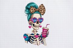 Funny Skeleton Messy CLIPART PNG Product Image 2