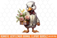 Romatic Gentleman Animal clipart Product Image 1