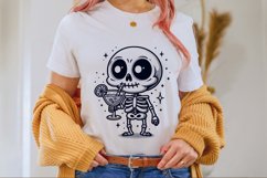Cool summer Skeleton clipart BUNDLE. PNG. Product Image 7
