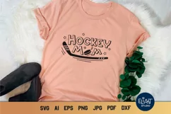 Mom SVG | Hockey Mom SVG | Hockey SVG Stick Product Image 3
