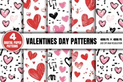 Valentines Day Patterns Bundle PNG Product Image 2